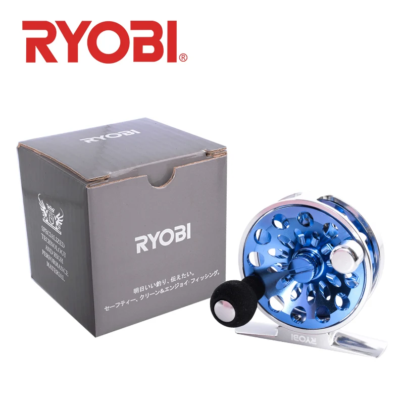 100% оригинал RYOBI мини крутая Рыболовная катушка ледяное рыболовное колесо ультра
