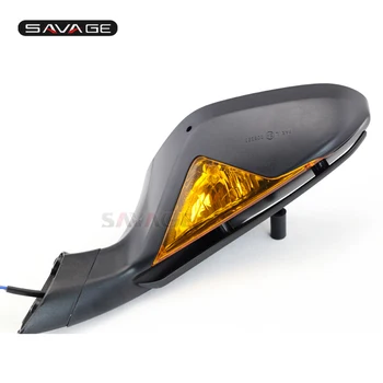 

Right Rearview Mirrors with Turn Signal For MV Agusta F3 800/675 2012-2018 Motorcycle Accessories Rearview Blinker Indicator