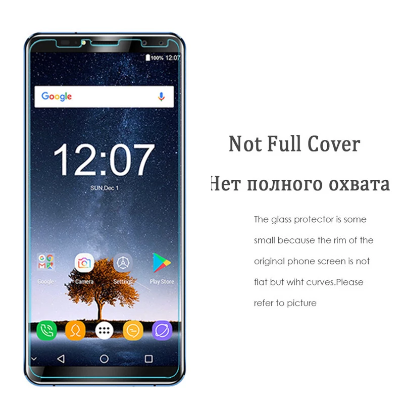 1 шт., 2 шт., закаленное стекло для Oukitel K6, 6 ГБ, 64 ГБ, пленка, ультратонкая, устойчивая к царапинам, Защитная пленка для экрана K6, 6,0 дюйма, стекло