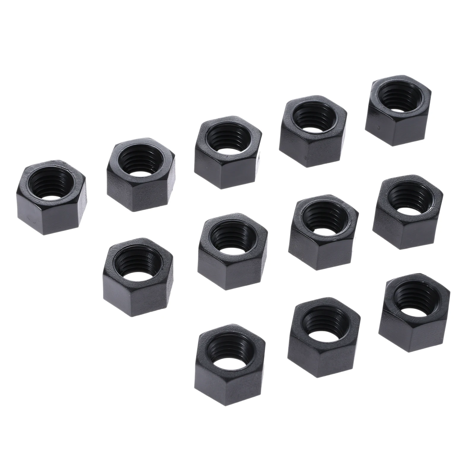 color negro 100 tapas de pl/ástico para tuerca hexagonal M5-5 mm