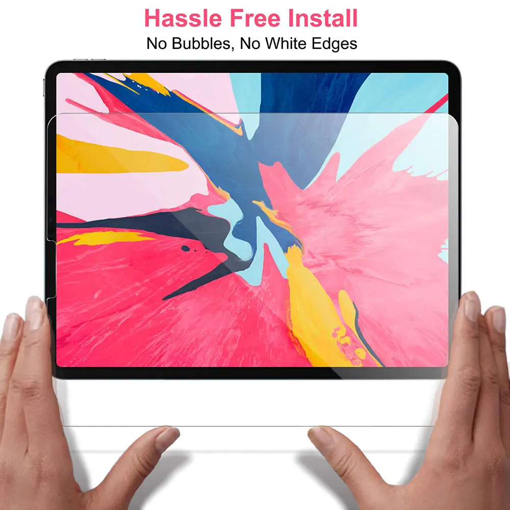 Ascromy For 2018 iPad Pro 11 Inch Screen Protector Tempered Glass Protection For 2017 iPad Pro 10.5 9.7 Air 1 2 3 4 verre tremp (6)