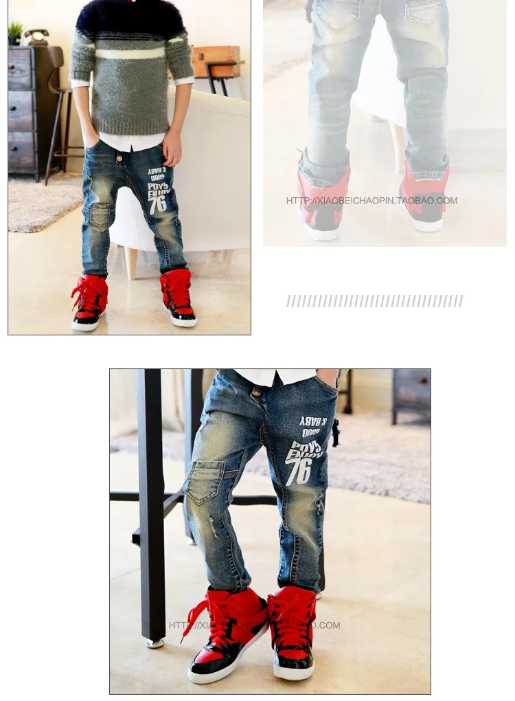 Плотные детские штаны для на зиму и весну теплые флисовые джинсы для мальчиков детские джинсы для мальчиков повседневные джинсы одежда для малышей в возрасте 4-12 лет