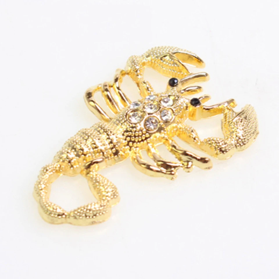 

OC3D-10 Scorpion 3D Metal Car Sticker Silver/Gold Color Decoration Truck Emblem Decal