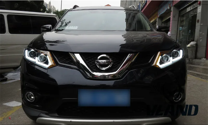 Vland завод для автомобильных головных ламп Nissan X Trail светодиодный светильник 2014 2016