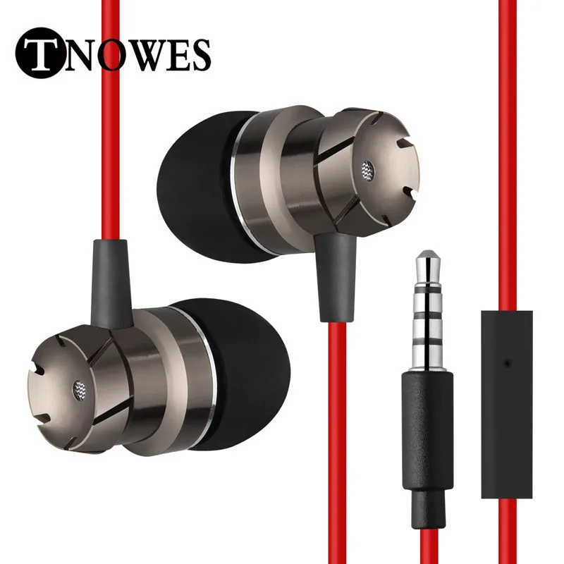 High Quality Stereo Earphone Headphones Handsfree In ear Headset 3.5mm