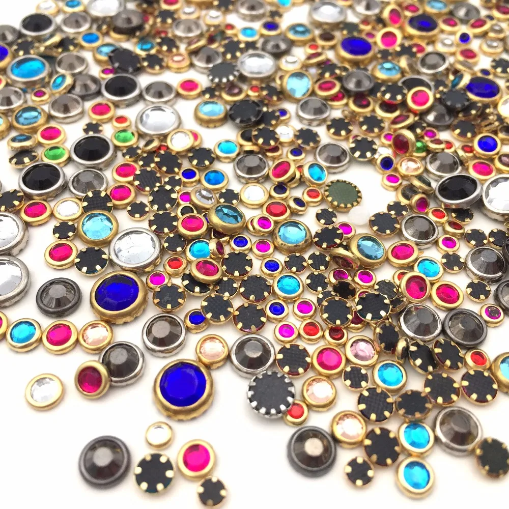 

Big sale mix sizes & colours serging 1440pcs/bag strass nail art glitter accessaries Hotfix Rhinestones iron on clothes deco