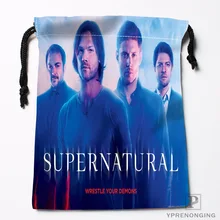 Пользовательские SupernaturalDrawstring дорожные сумки для хранения мини-сумка Плавание Пеший Туризм игрушки мешок Размеры 18x22 см#0412-03-38