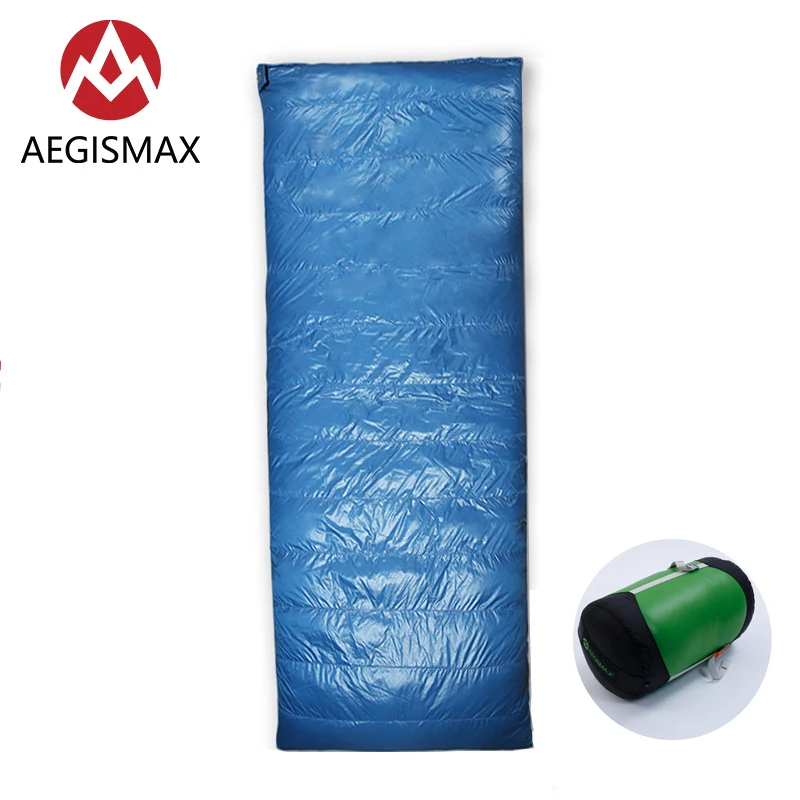 

AEGISMAX SPIII Outdoor Camping Envelope Type 650FP White Duck Down Spring Autumn Sleeping Bag