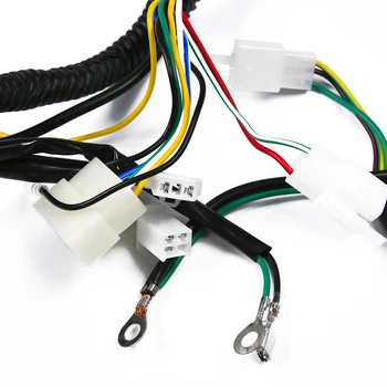

Full Wiring harness Wiring Harness Wire for ATV QUAD 150/200/250CC Stator Useful Practical 2018 NEW HOT