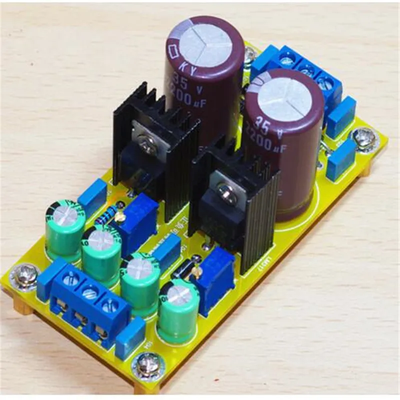 

LM317 LM337 as the core, increase the TL431 high precision and thermal stability as the benchmark regulator, the noise is lower,