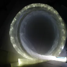 Сверкающее боковое излучение PS волоконный кабель; 200 шт 0,75 мм 2,5 м длинные PS волокна