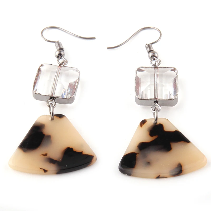 

Fashion Crystal Link Acrylic leopard Earring