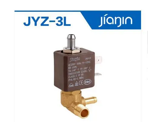 JYZ-3L нормально закрытый AC 230V ZG1/8' воды 2/3 Way Электрический электромагнитный клапан для утюги для чайных и кофейных церемоний для приготовления соков и питьевой фонтан