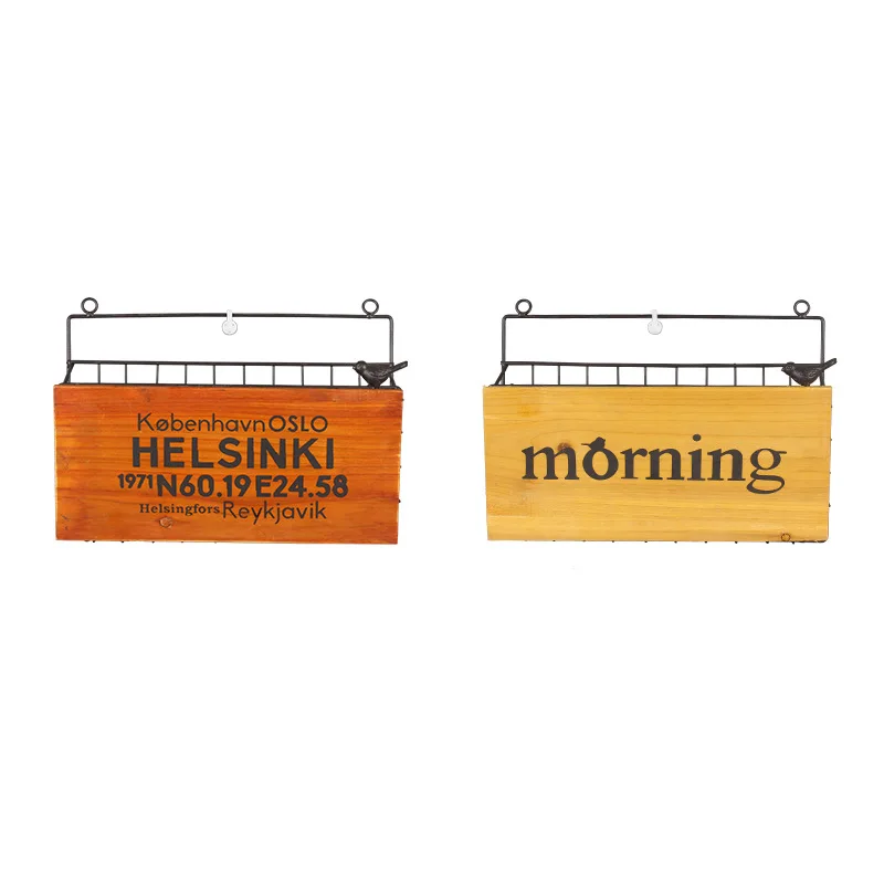 

Nordic Minimalist Rack Wall Shelf Multifunctional Iron Storage Decorative Shelves Wall Decoration Wooden Crafts Home Decoration