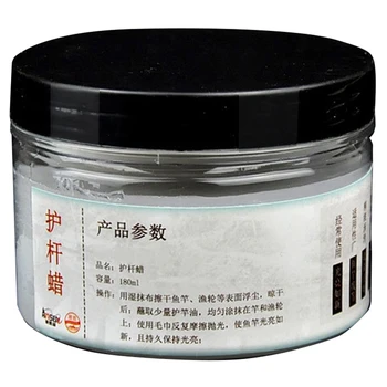 

HOT-Fishing Rod Maintenance Wax Fishing Gear Supplies Cue Wax Lubrication Component Professional Protective Tackle Accessories