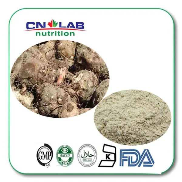 500g lot Natural konjaku powder from GMP manufacturer health diet