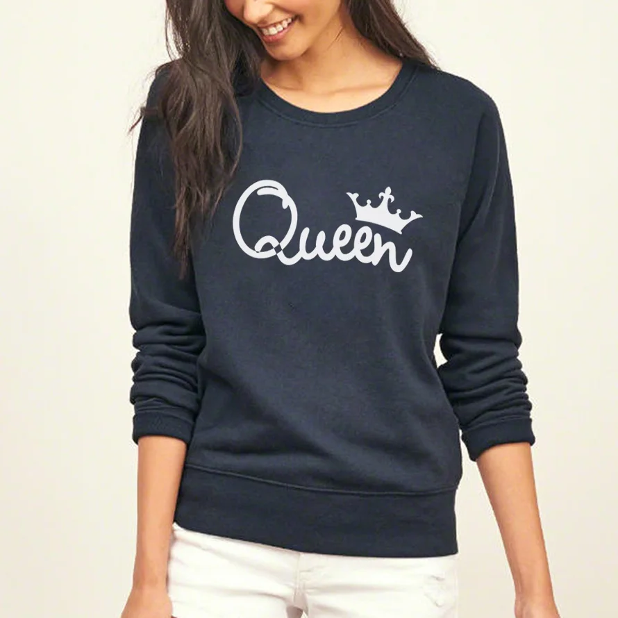  Imperial Crown long sleeve hoodies femme 2017 autumn winter women brand tracksuits harajuku pullove