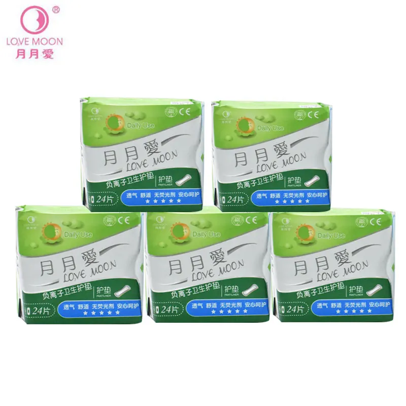 

5Pack feminine hygiene product anion sanitary pads strip menstrual pad sanitary pads anion sanitary napkin menstrual panties