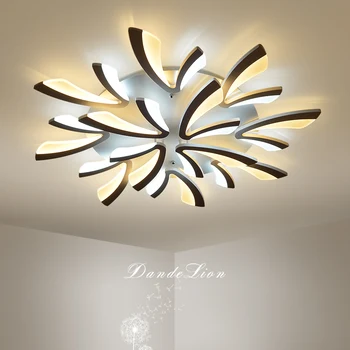 

3/5/9/12/15 Arms Remote dimming Modern Led Ceiling Lights For living room light Dining Bedroom luminaria de teto Ceiling Lamp