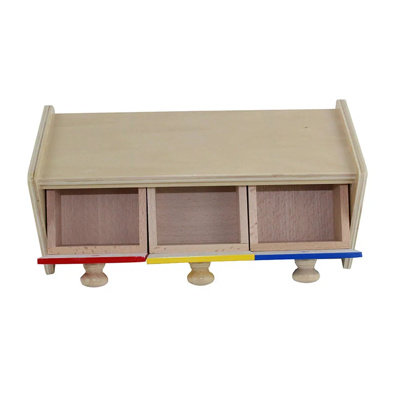 Монтессори Младенческая Детская игрушка детский деревянный цветной ящик обучающий образовательный Дошкольный обучающий Brinquedos Juguets 24 месяца