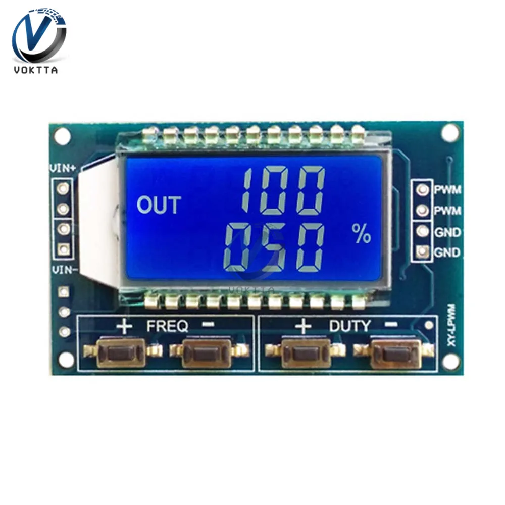 

1 Way Signal Generator Synthesizer PWM Pulse Frequency Duty Cycle Module LCD Display 1Hz-150Khz PWM Board Function Generator