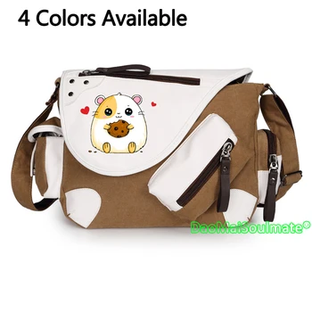

Cartoon Animals Dog Girls Messenger Bag Animal Cat School Bags for Boys Students Laptop Shoulder Bags Mochila Escolar