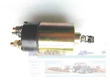 Starter motor QD100C3 parts, the solenoid switch as picture showed, please check the shape when make the order