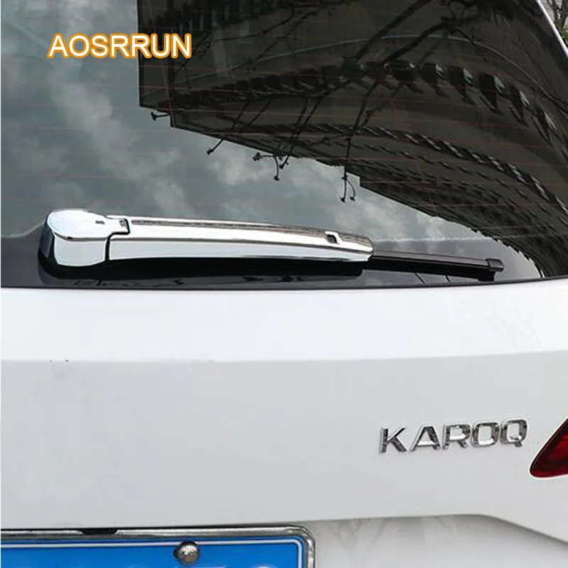 

AOSRRUN ABS electroplated rain scraper strip rain scraper decorative cover cover Car accessories FOR Skoda Kodiaq Karoq