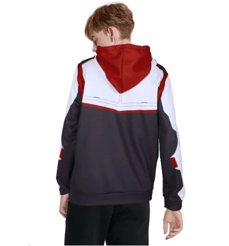 Avengers Endgame Quantum Realm Sweatshirt Jacket Advanced Tech Hoodie Cosplay Costumes 2019 new superhero Iron Man Hoodies suit