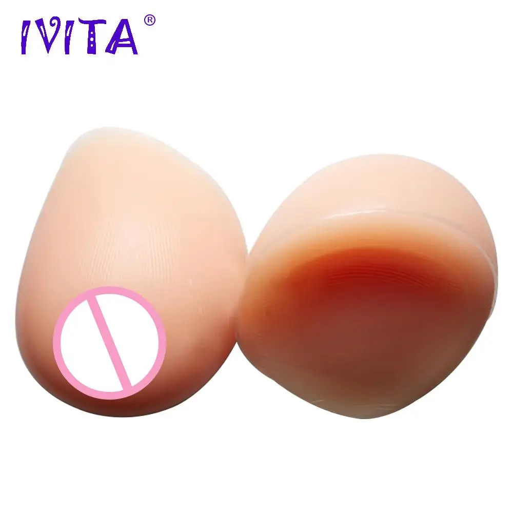

IVITA 1000g Silicone Breast Forms False Breast For Artificial Prosthesis Breasts Mastectomy Enhancer Fashion Silicone Breasts