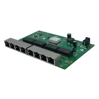 הלוח pcb GPON EPON פתרון הספק 8 Port Gigabit Managed WEB PCB החלף הפוך PoE הלוח תמיכה VLAN IGMP (5)