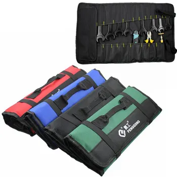 

Multi-function Waterproof Oxford Carrying Handles Folding Roll Bags Portable Toolkit Storage Tool Bag Organizer Pouch Bag Case