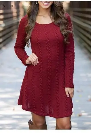 short white sweater dress