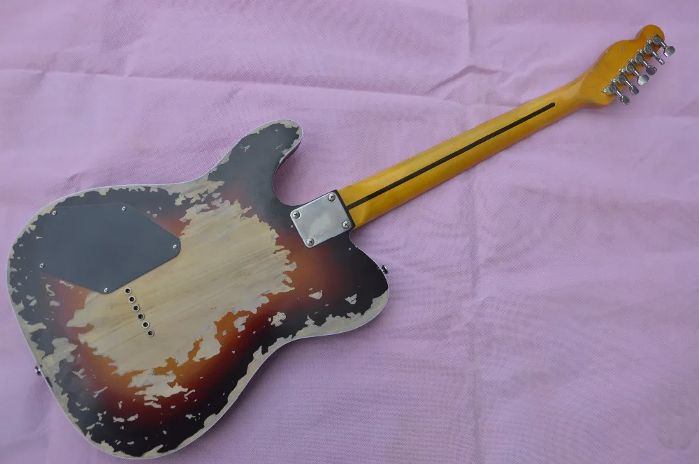 Custom Shop handmade telecast electric guitar, limited version Andy tele, master build relic guitar TL, boom switch, H-S control Custom Shop handmade telecast electric guitar, limited version Andy tele, master build relic guitar TL, boom switch, H-S control