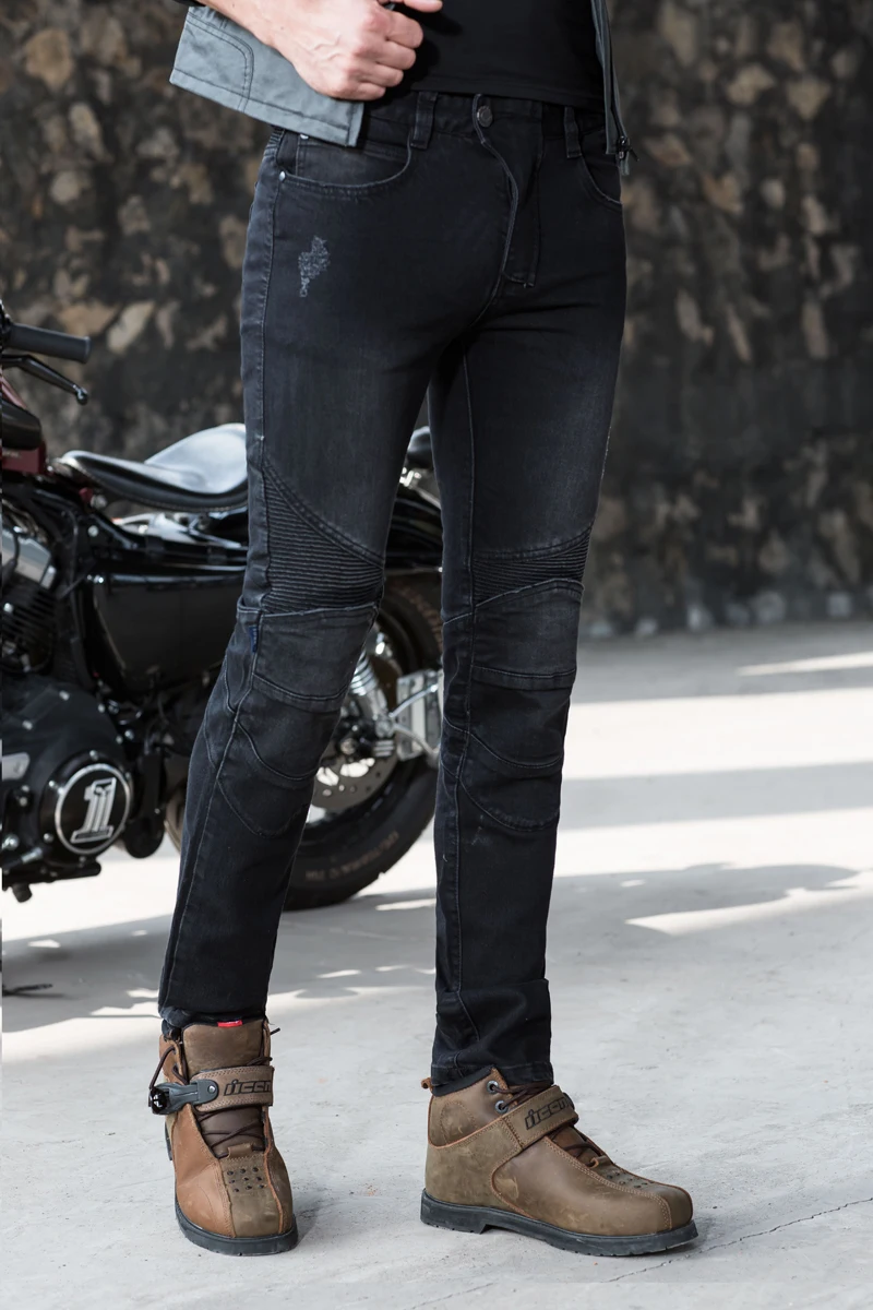 

Slim Straight uglyBROS Featherbed-UBS02 Jeans Motorcycle Protective Pants Racing Pants Men's moto jeans