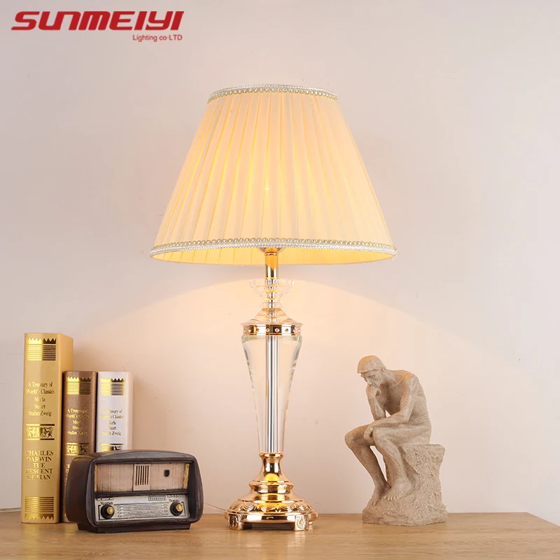 

Modern Table Light AC 110V/220V Bedside Bedroom Wedding Table Lamp European-style Creative Personality DIY Lighting Desk Light