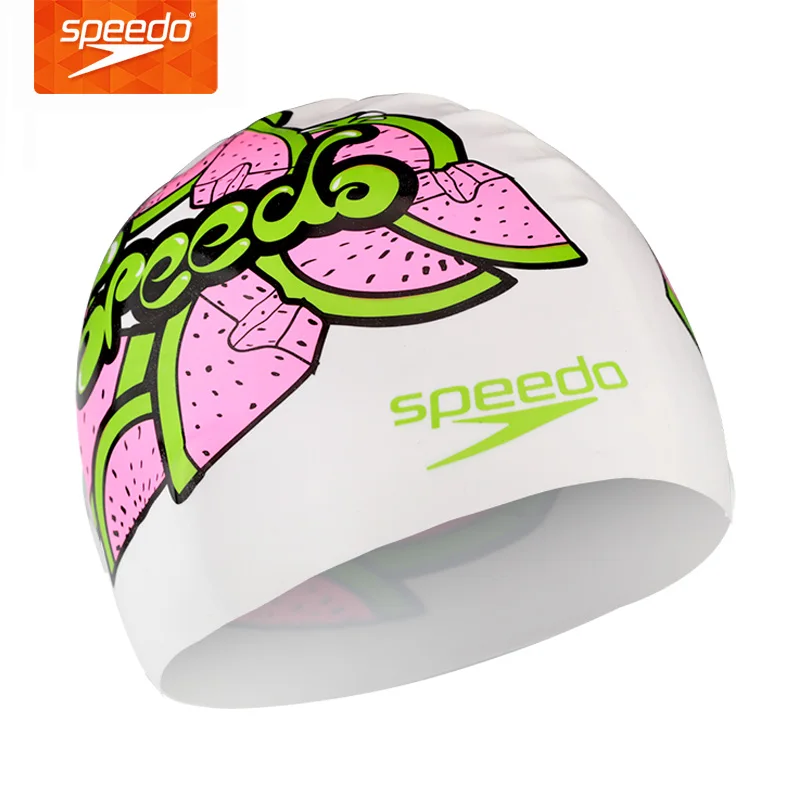 Speedo шапочка для плавания 100% силикагель девочек и мальчиков бассейна|speedo swimming