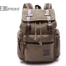 W0050 Кемпинг Пешие Прогулки Европейский стиль винтажный холщовый рюкзак альпинистский рюкзак школьный рюкзак открытый рюкзак