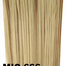 1 шт., 100 г, 24 дюйма, длинные термостойкие синтетические прямые волосы на клипсах для наращивания, 5 клипсов в шиньоне, 26 цветов