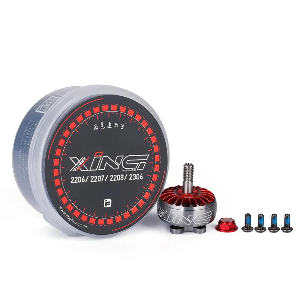 Бесщеточный двигатель iFlight XING 2206 1700KV 1850KV 3 6S FPV Racing с валом из титанового сплава