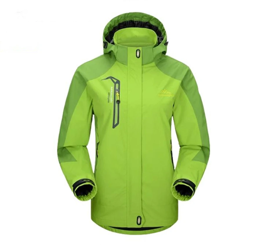 Водонепроницаемый куртка Для женщин верхняя одежда с защитой от ветра пальто outdoorsportscampingclimbing с длинными рукавами куртки Jaqueta Feminina Chaqueta Mujer куртки