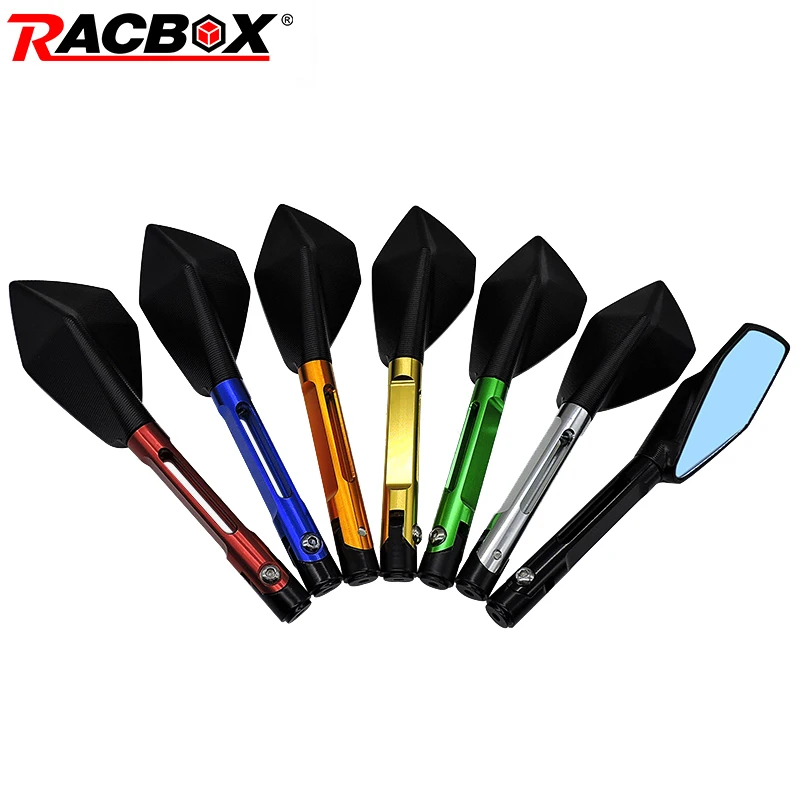 

Universal Motorcycle Rearview Mirror CNC Aluminum Side Mirrors For YAMAHA FZ1 FZ6 MT-07 MT-09 MT-10 Z1000 Z750