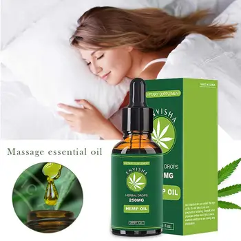 

Hemp Seed Oil Massage Essential Oil Improve Sleep Soothing Fatigue Facial Body Care Massage Essential Oil 30ml