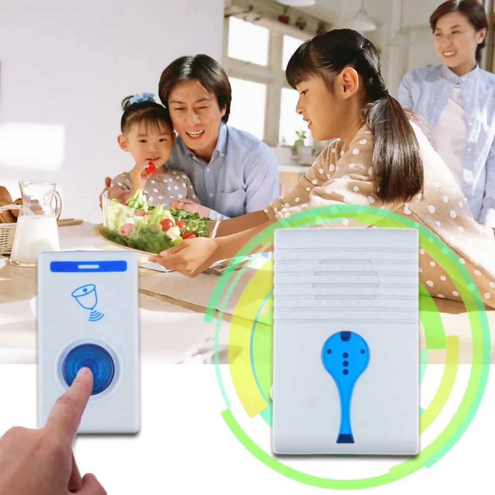 

Lowest Price Wireless Door Bell 32 song Melodies Chime Remote Control 100M Range Remote control Digital Doorbell For Home House