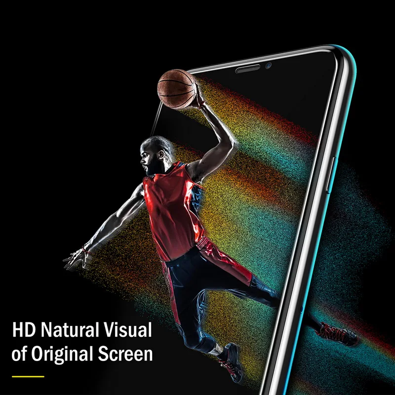 10 шт. 2.5D 9H Ультра тонкое закаленное стекло для iPhone XS XR X защитная пленка на
