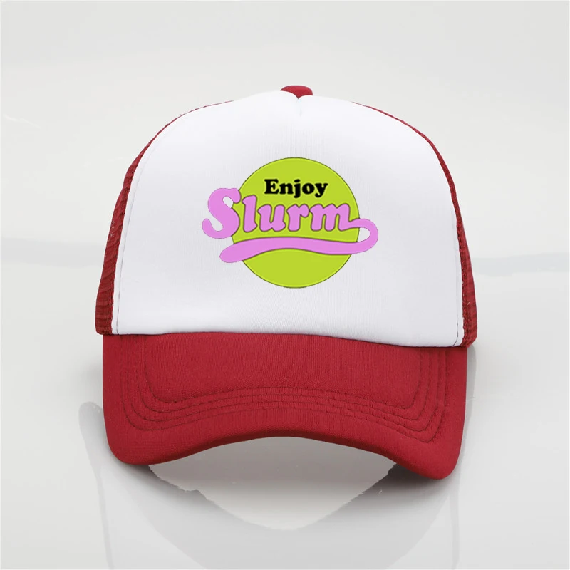 Futurama Enjoy Slurm печатная сетчатая кепка бейсболка Мужская и wo мужская летняя