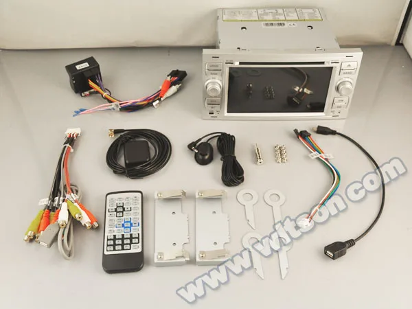 Best 7" Special Car DVD for Ford Focus 2005-2007 & Ford C-Max 2006-2010 & Ford Galaxy 2000-2009 with Front DVR Camera Support 4