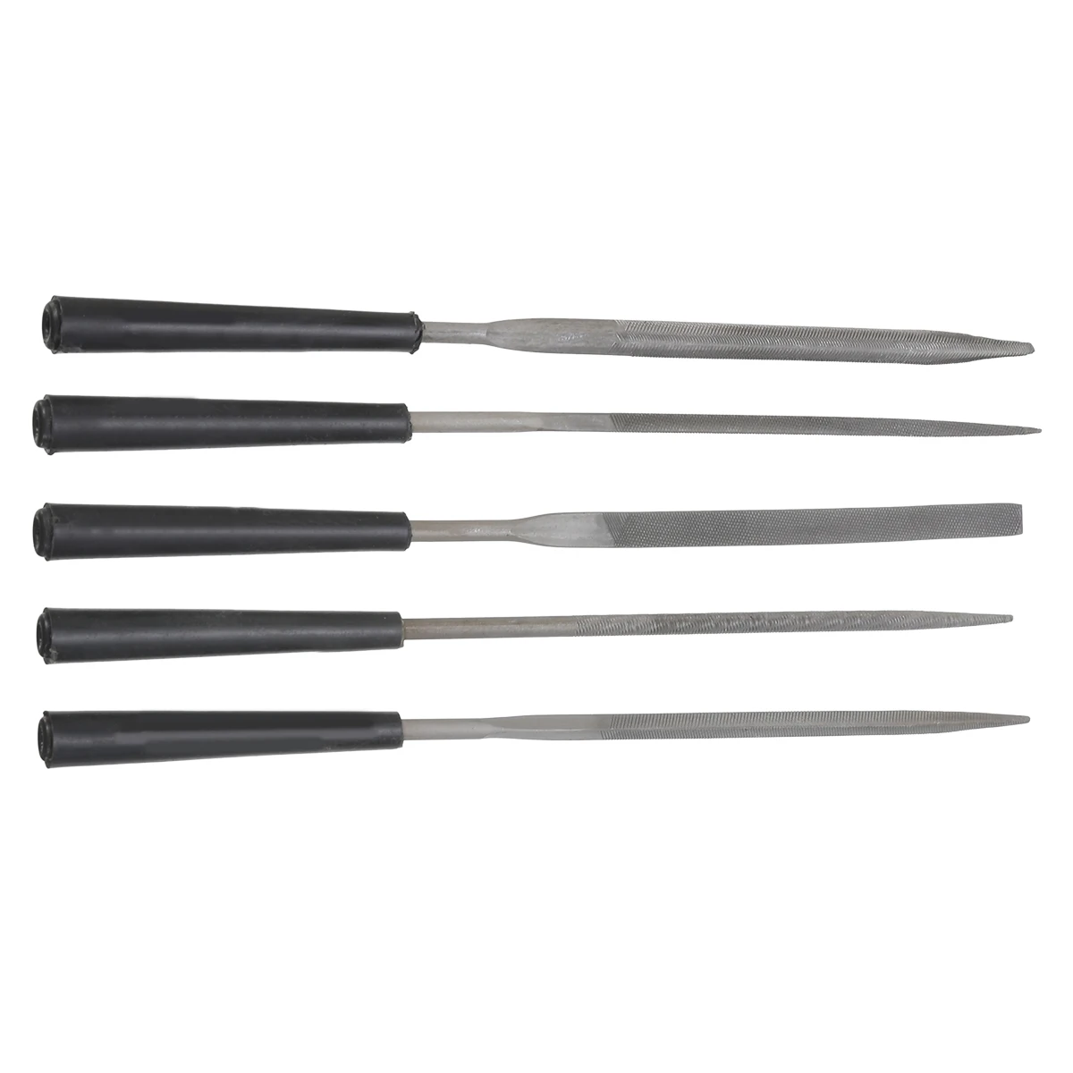5pcs 140mm Needle Files Set File for Metal Jeweler Wood Carving Metal Glass Stone Craft Electronics Repairing Woodworking