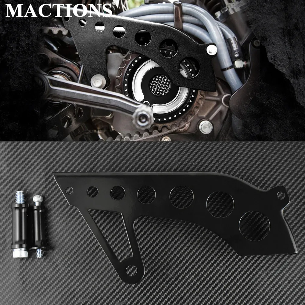 Front Pulley Guard Matte/Bright Black Drive Pulley Cover For Harley