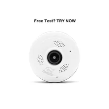 Mini VR 1080P IP Camera Wifi Panoramic 360 Degree Home Security night vision Wireless P2P IP Camera V380 Surveillance Cameras 960p 1080p hd wireless panoramic camera mobile phone remote 360 degree surveillance wifi ir night vision camera home monitoring